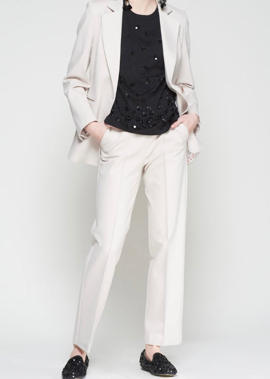 Pantalon Elisa beige clair