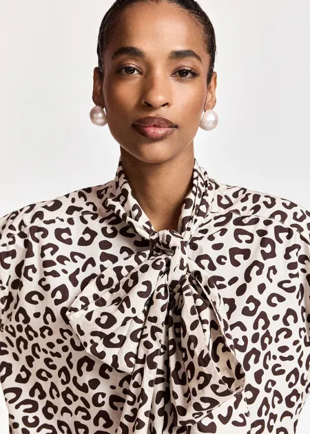Blouse Khaleesi léopard