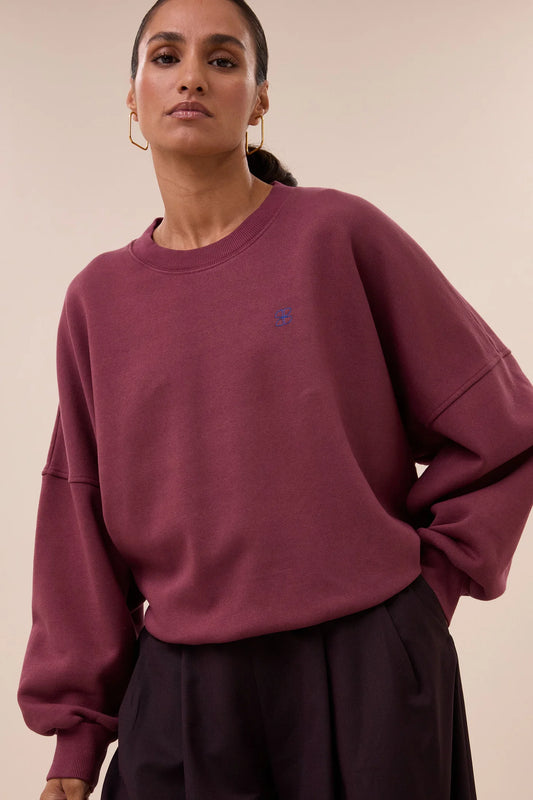 Sweat Malyn bordeaux