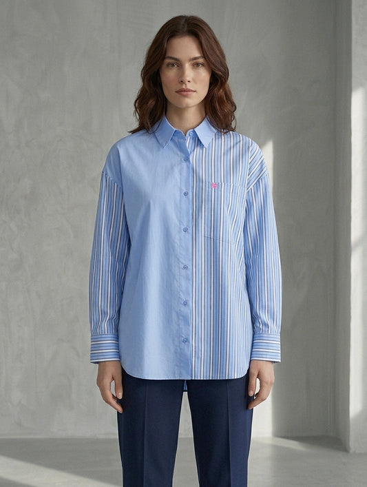 Chemise Jolivia bleue