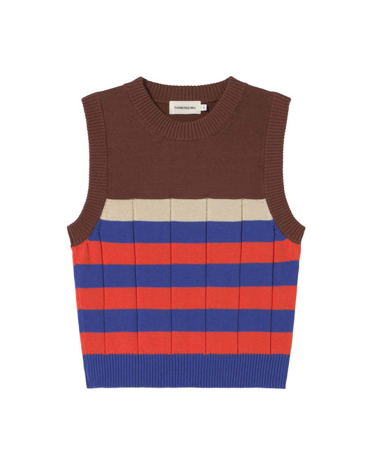 Débardeur Sherry rayé multicolore