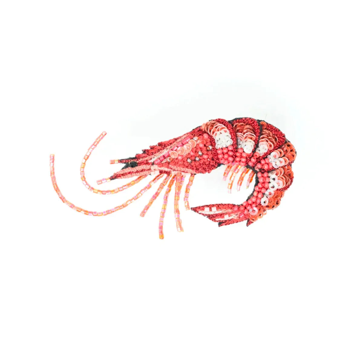 BROCHE CREVETTE