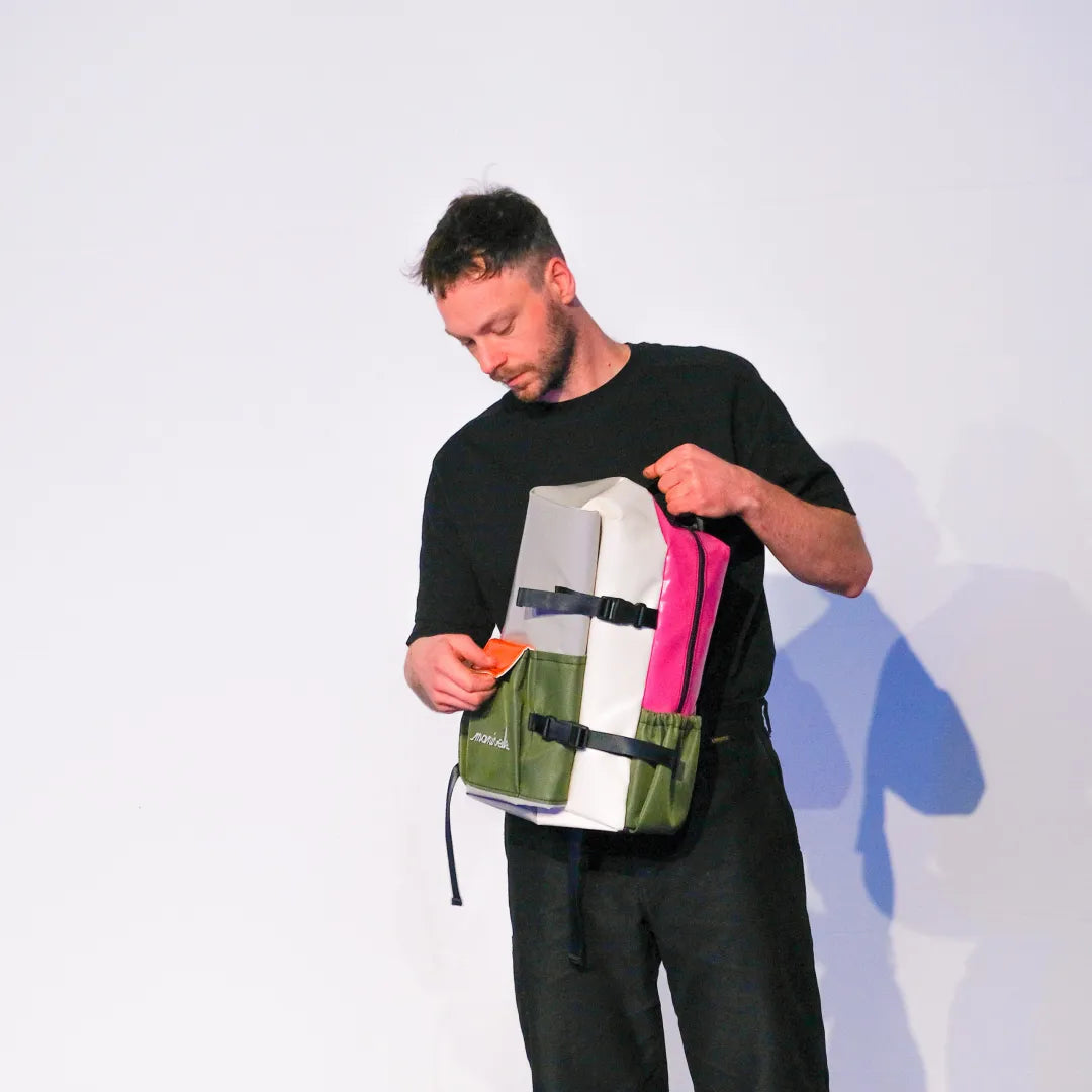 Sac à dos multicolore