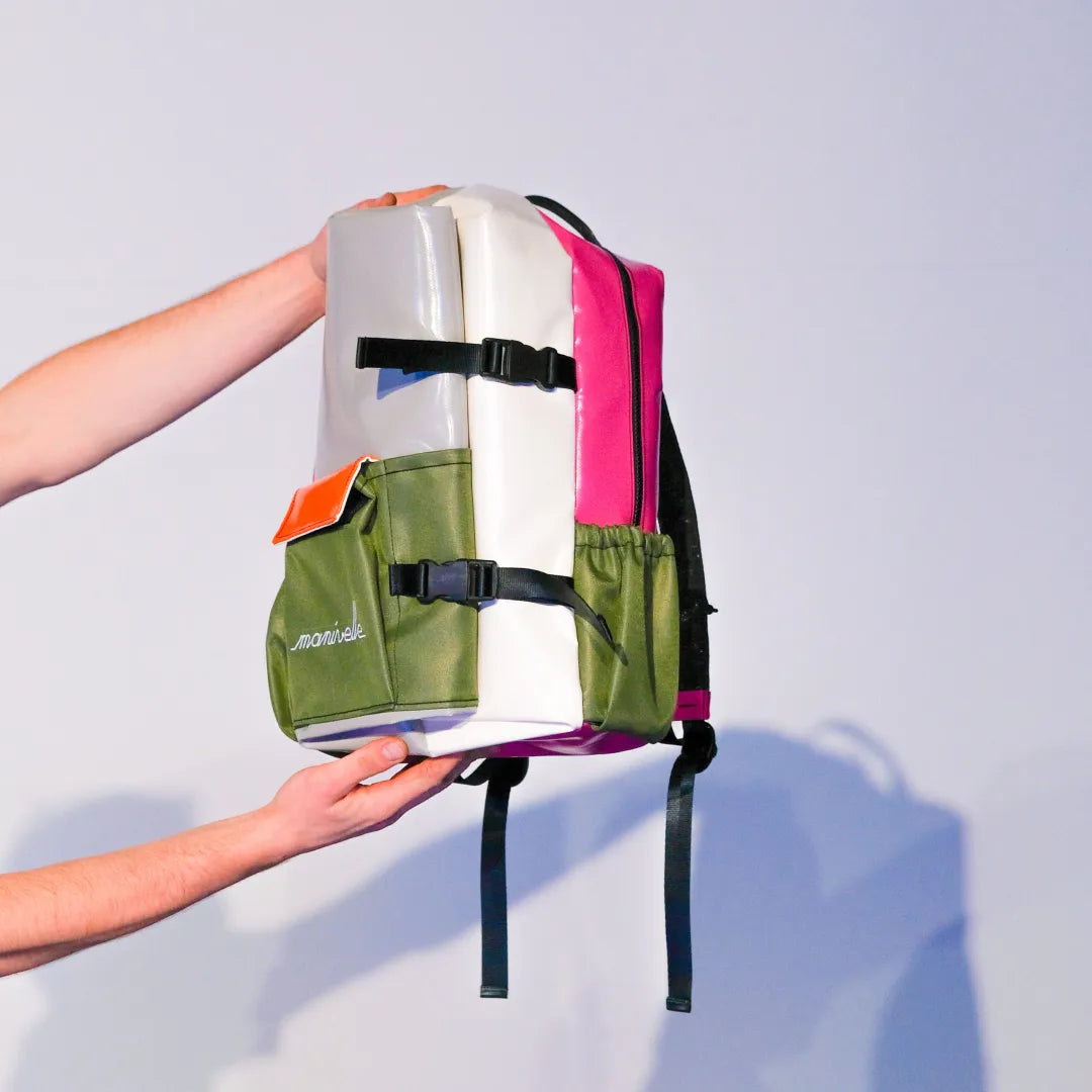 Sac à dos multicolore