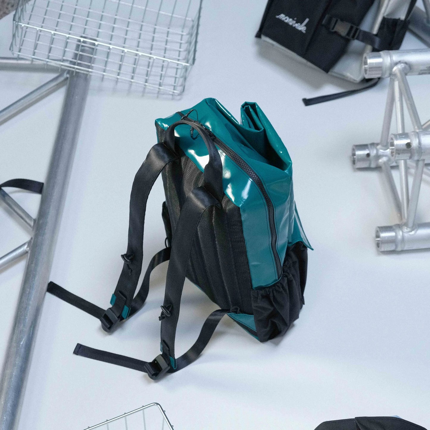 Sac à dos vert canard