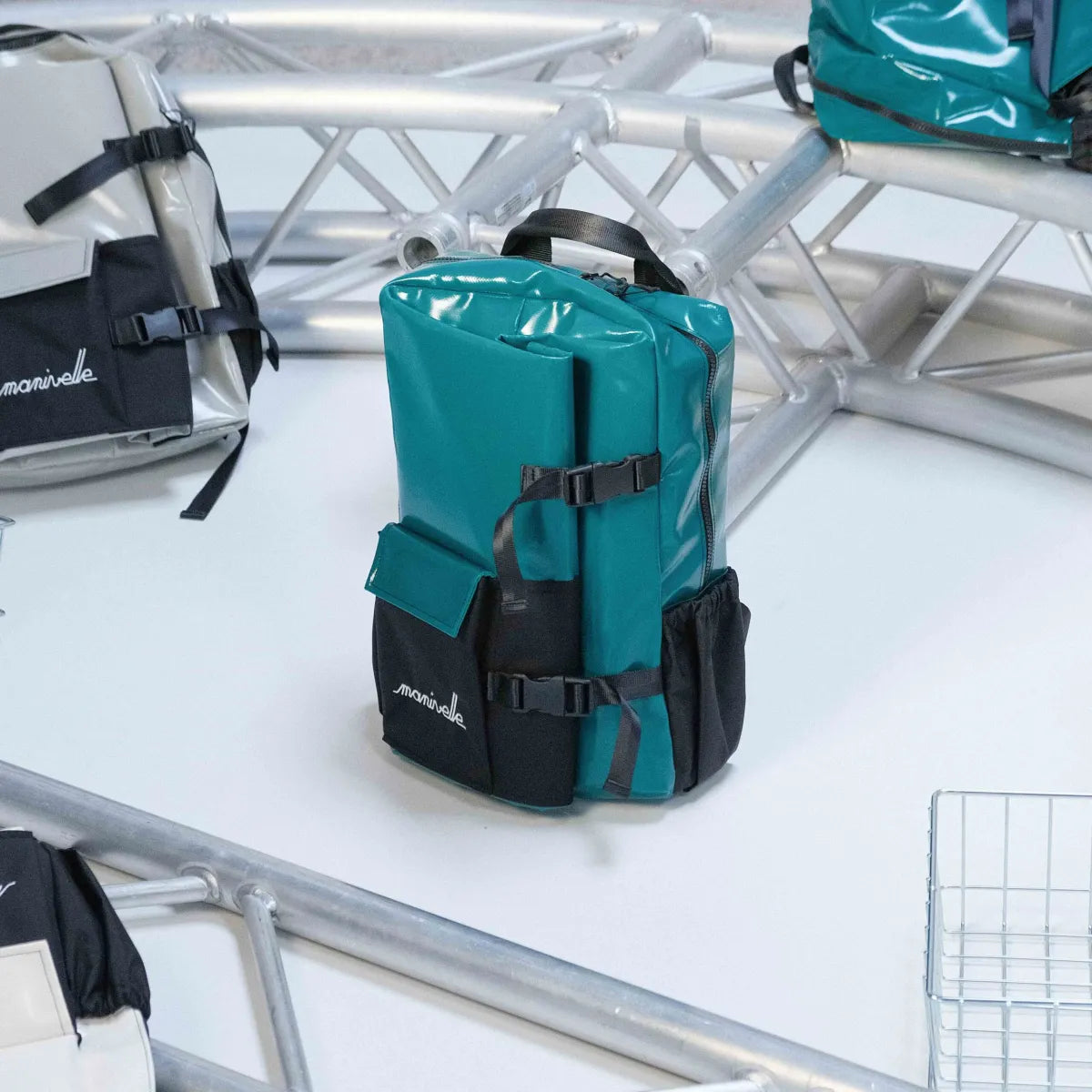 Sac à dos vert canard