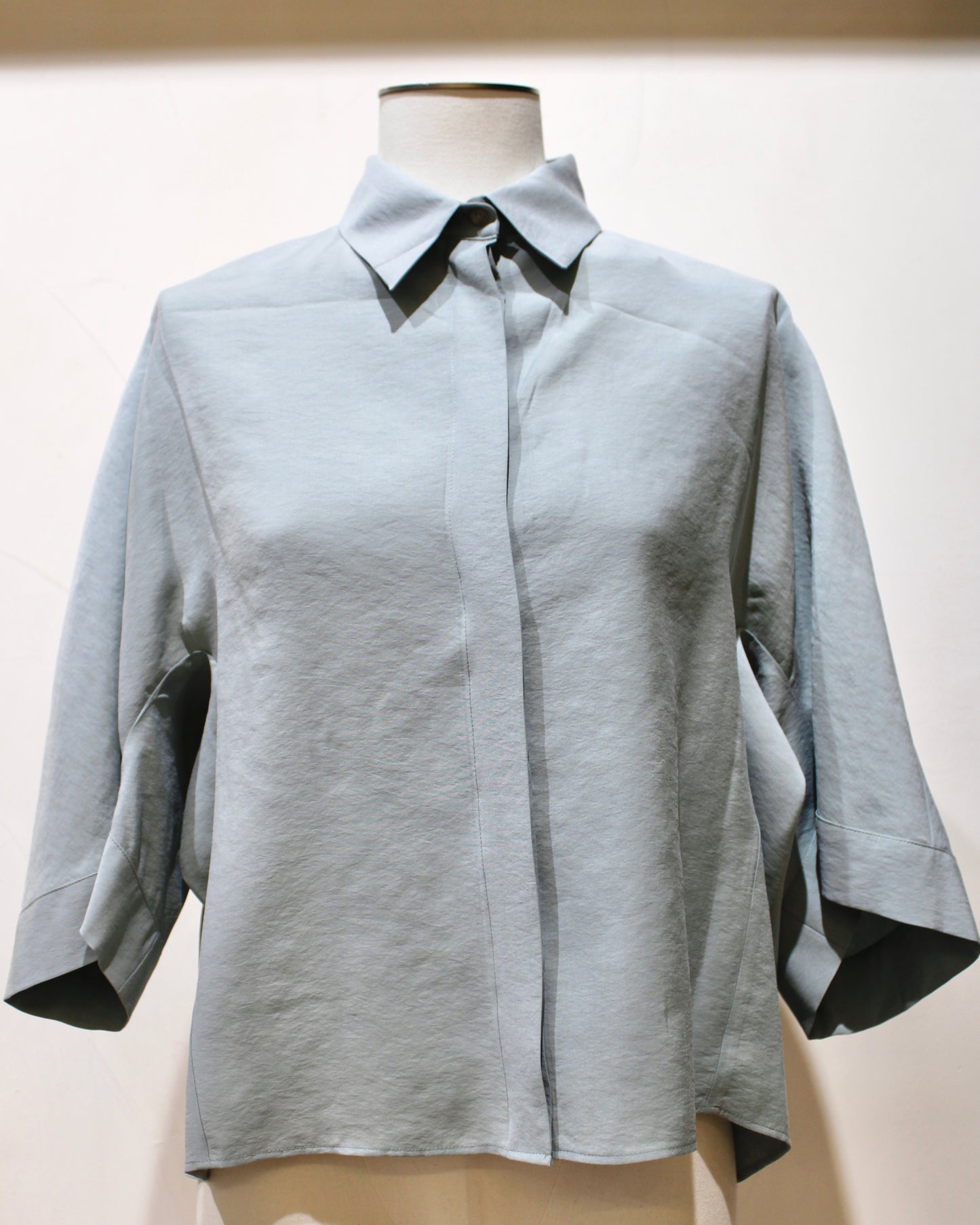 Chemise 116236 bleu lagon