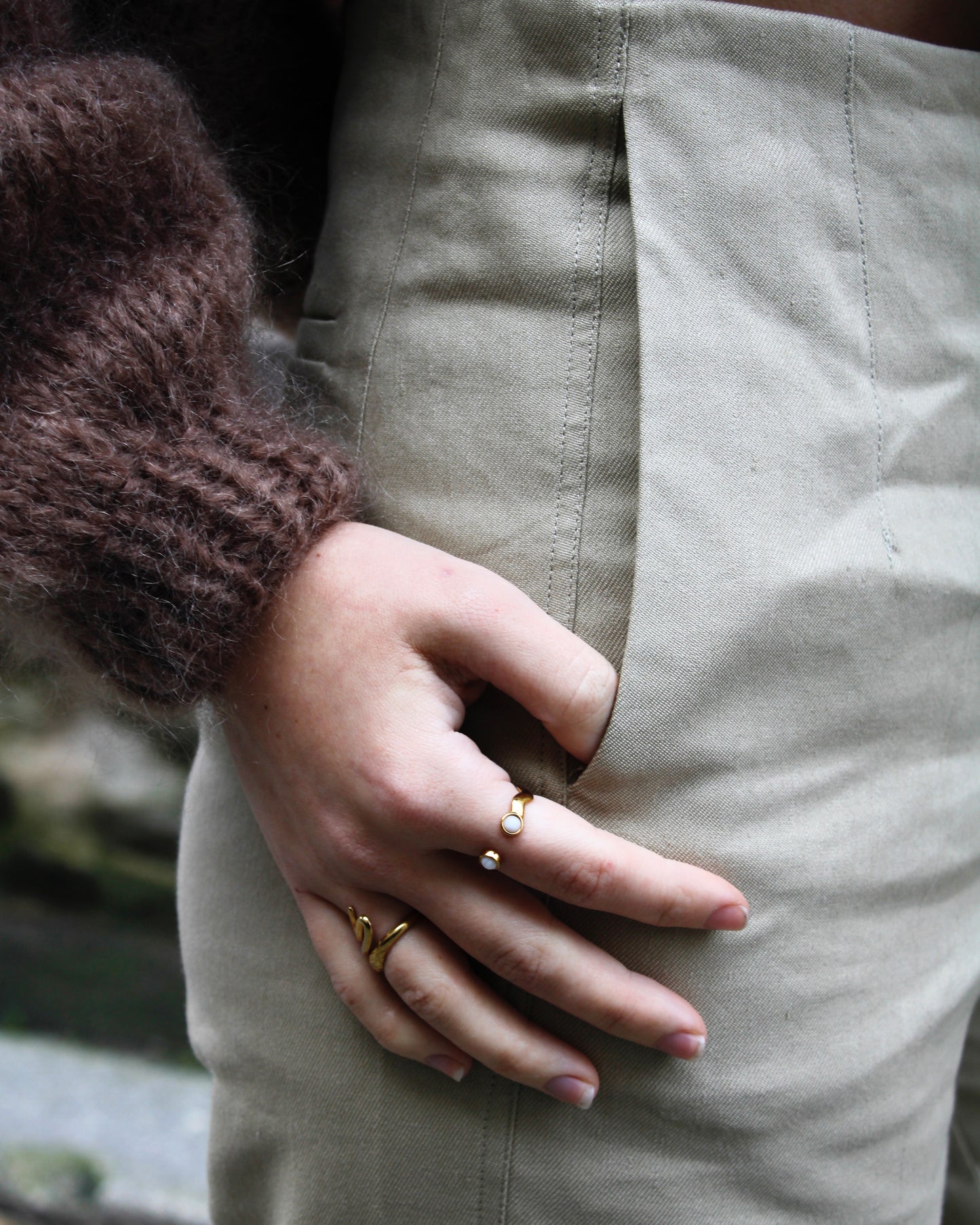 Pantalon 116102 beige