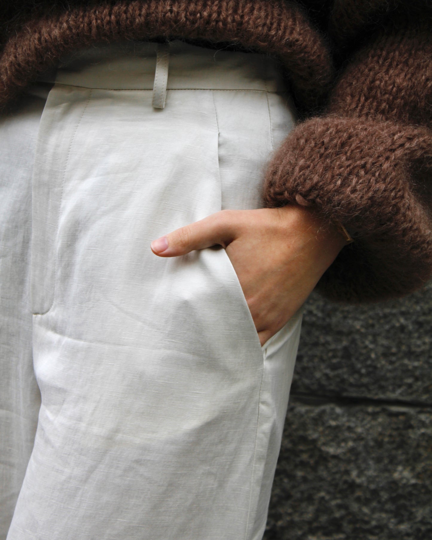 Pantalon 116135 écru