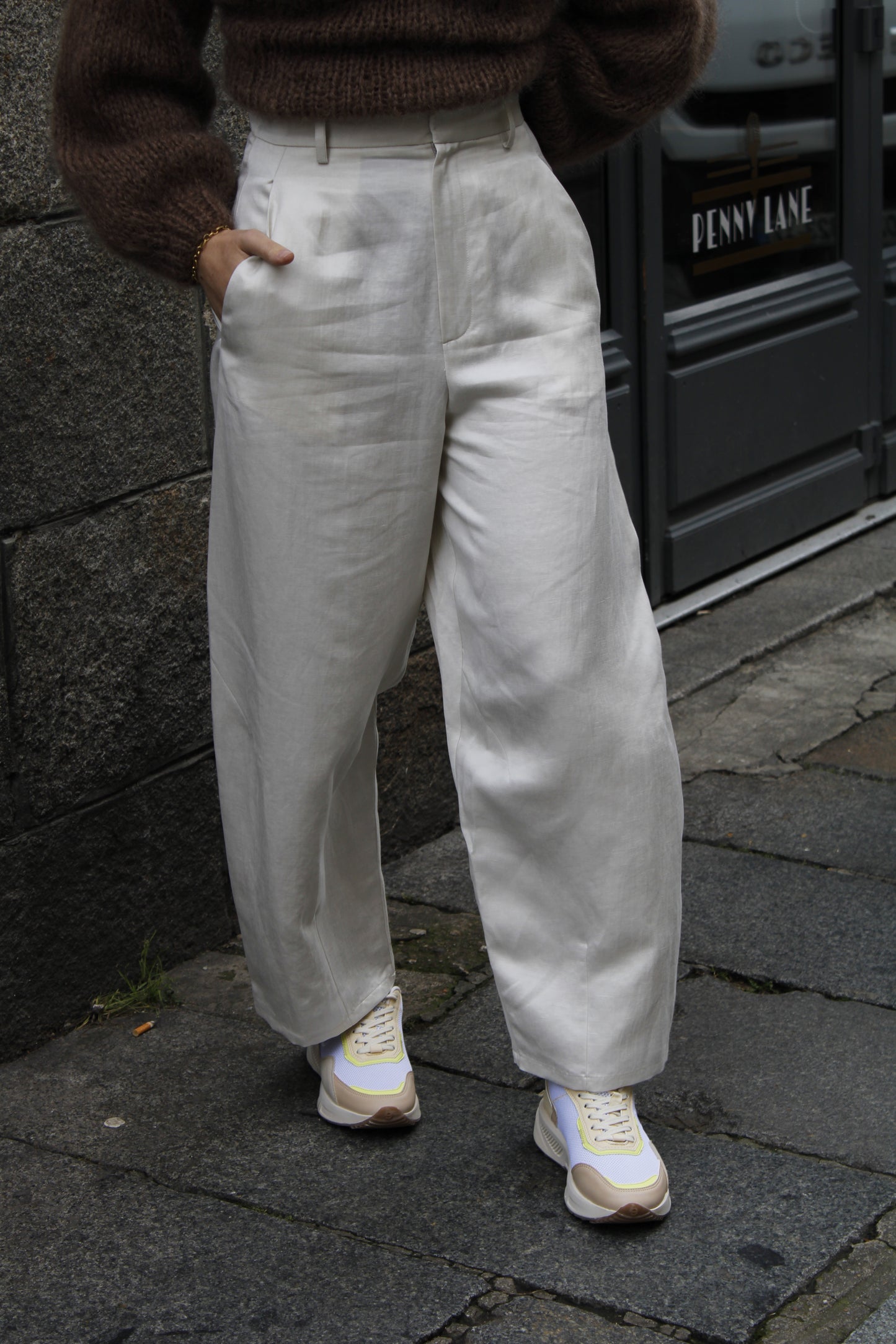 Pantalon 116135 écru