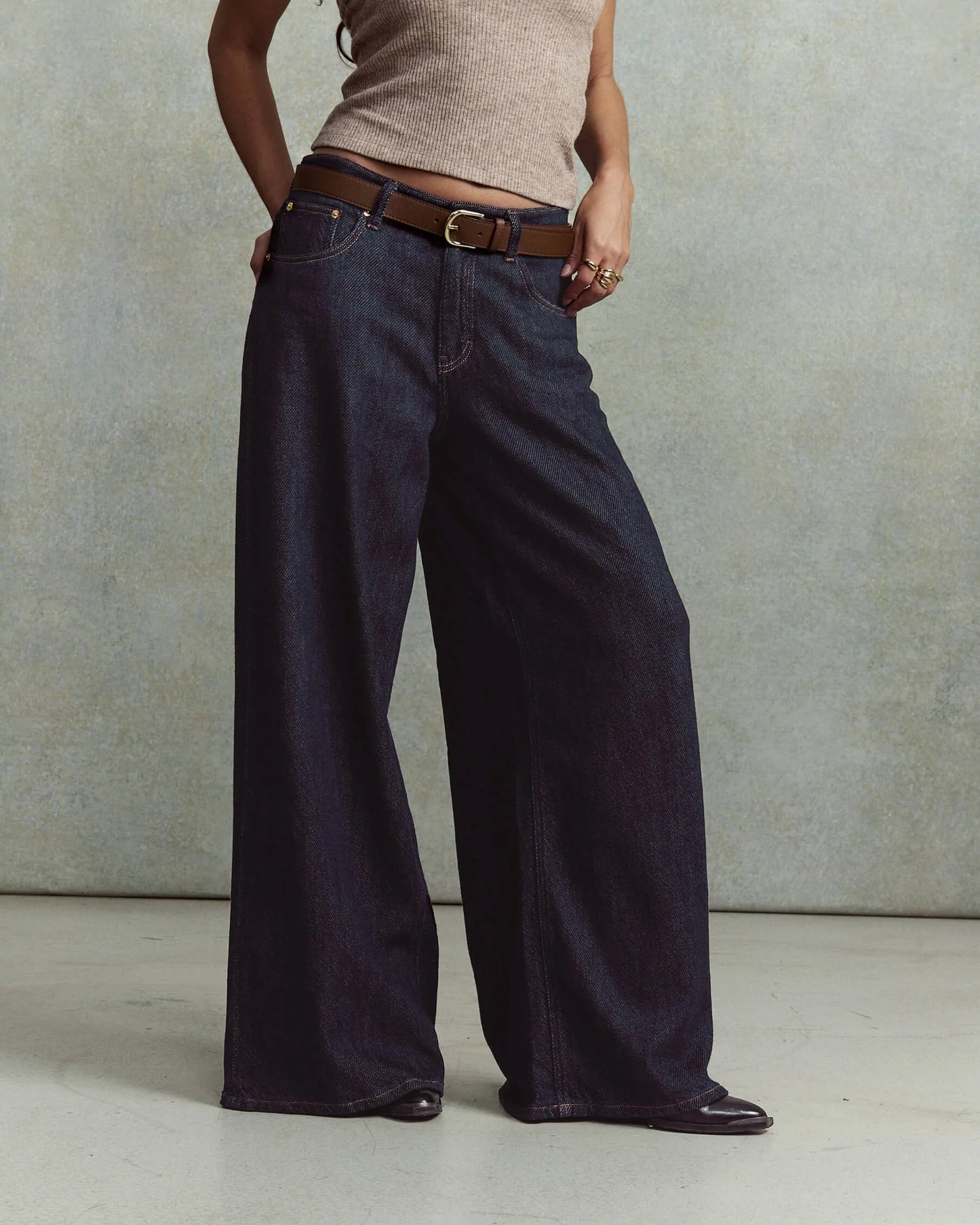 Jean York denim brut