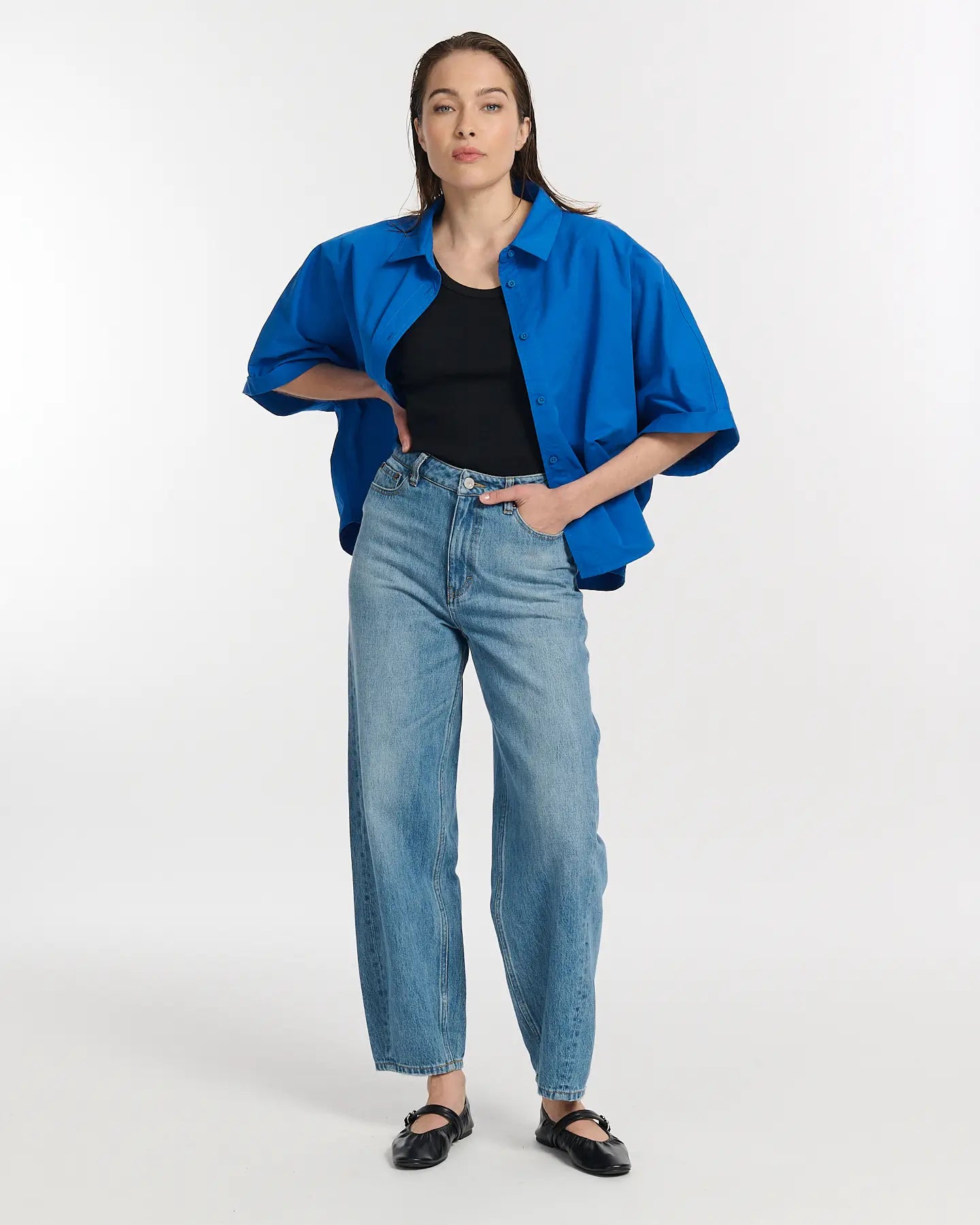 Jean Olsen denim clair