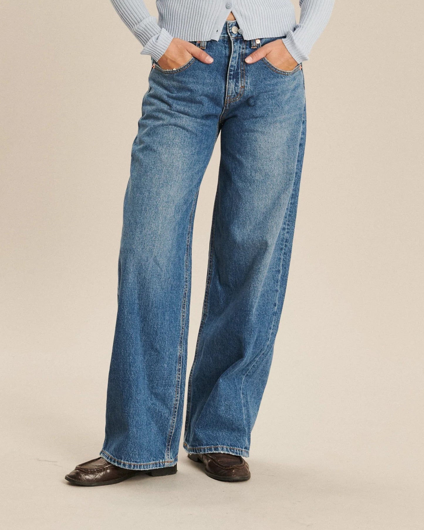 Jean River denim clair