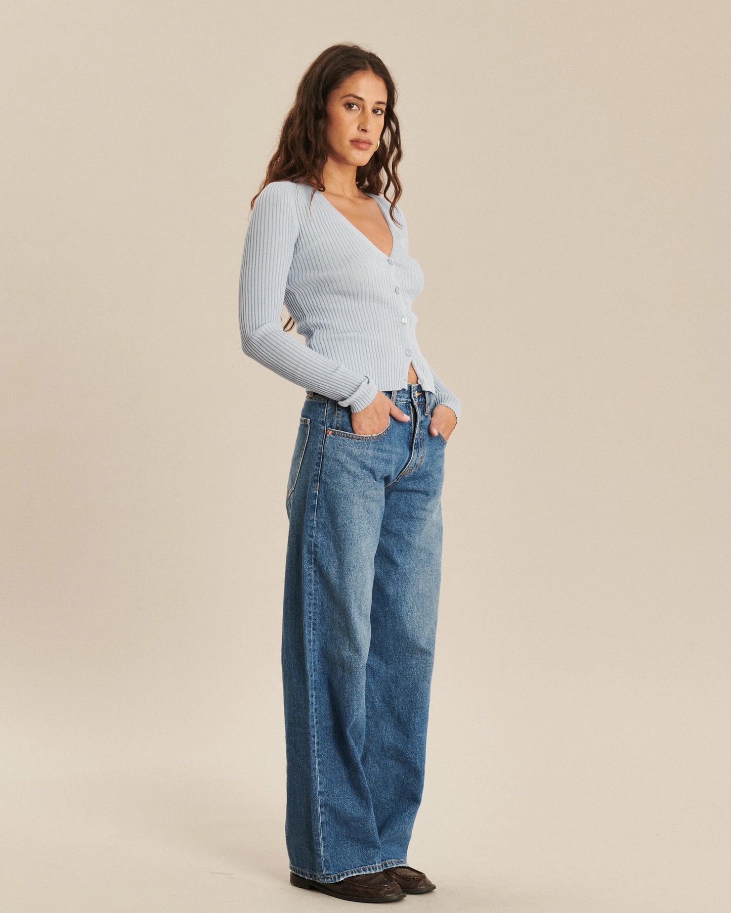 Jean River denim clair