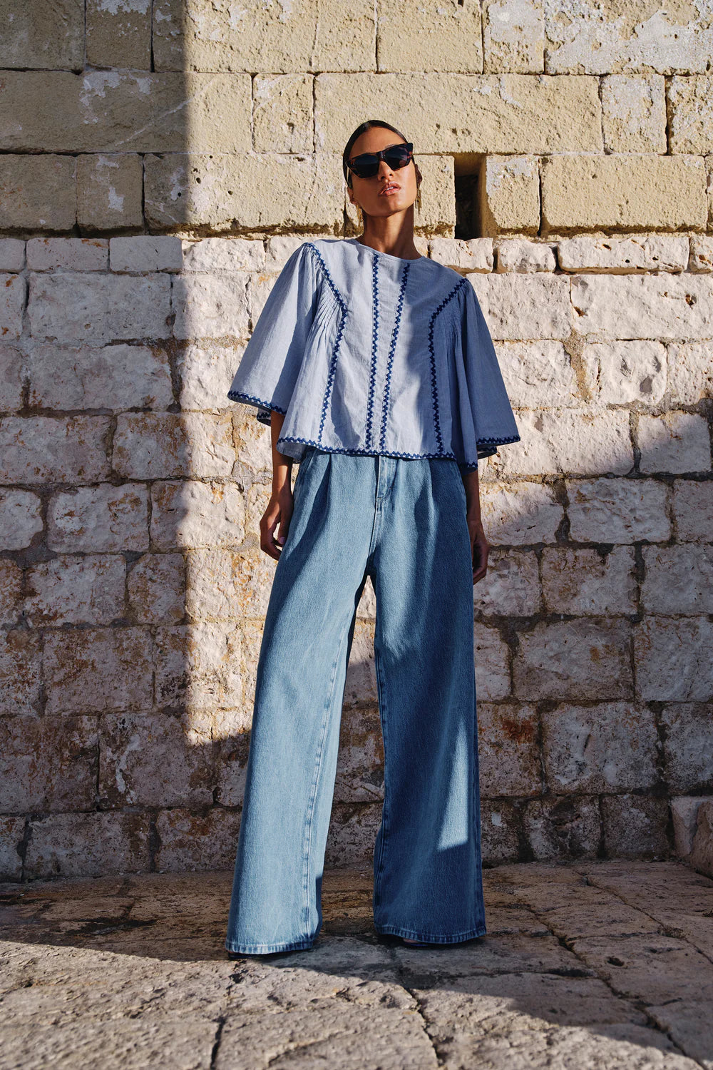 Blouse Davin rayée