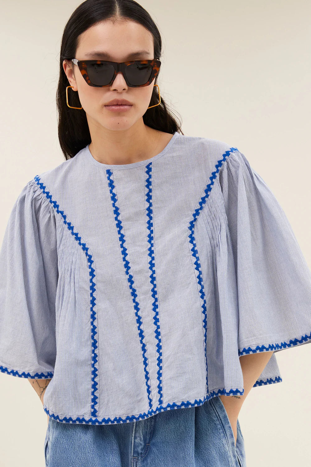 Blouse Davin rayée