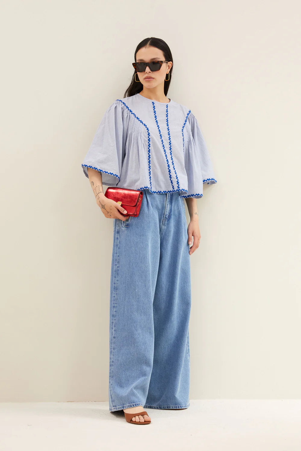 Blouse Davin rayée