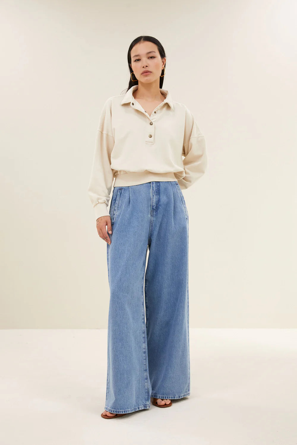 Sweat Cecile beige