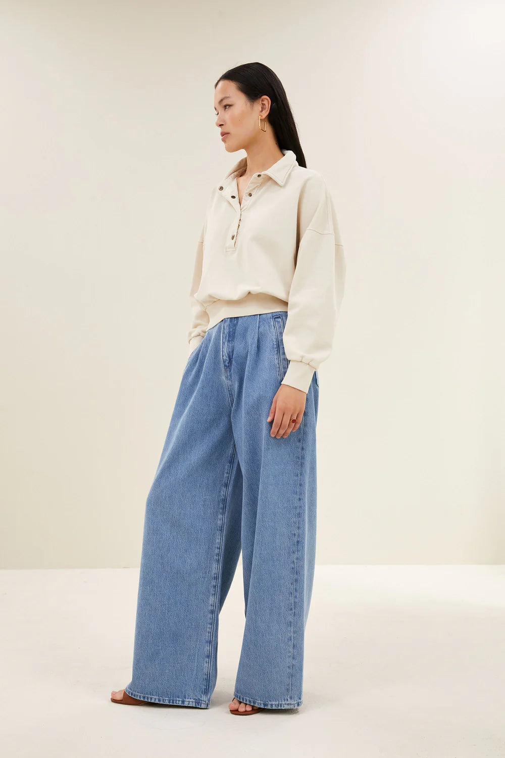 Sweat Cecile beige