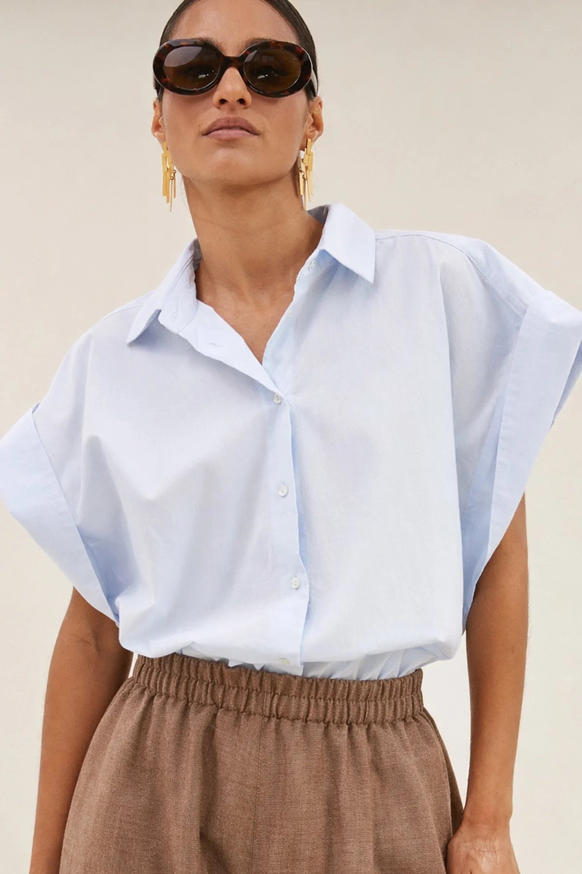 Chemise Pixie chambray
