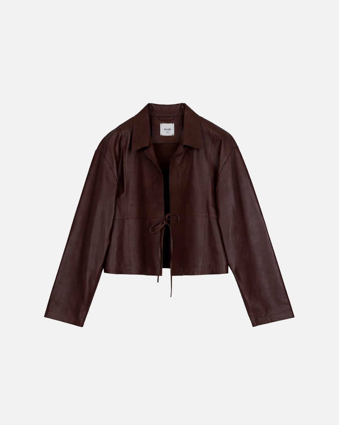 Veste cuir P6001 marron