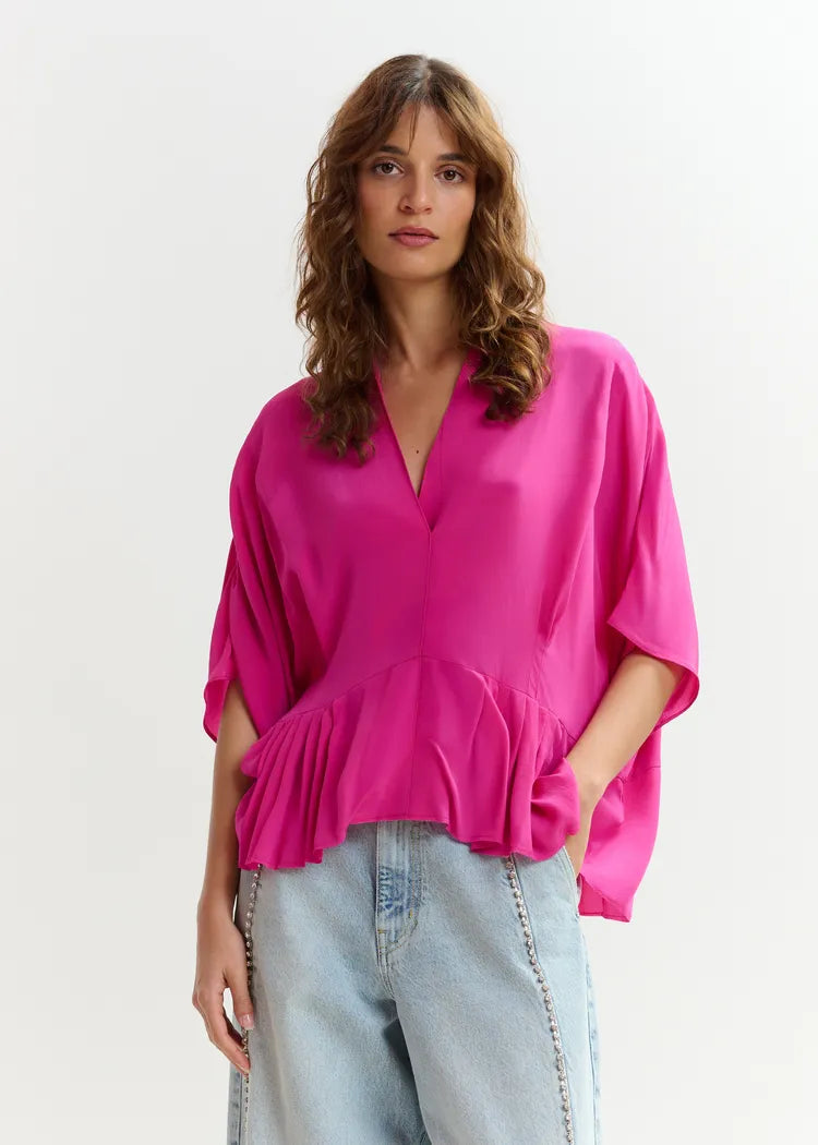 Blouse Jacaranda rose