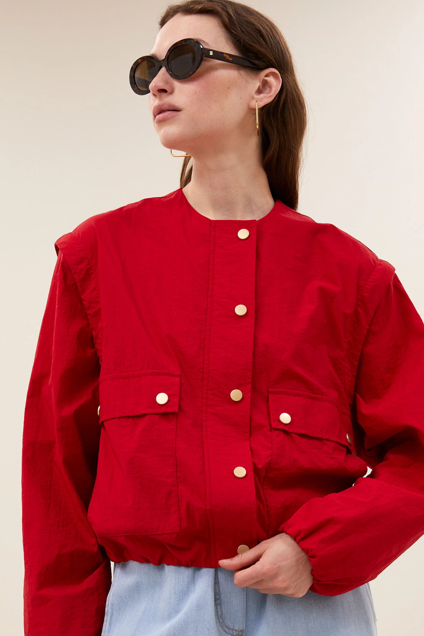 Veste Maggie rouge