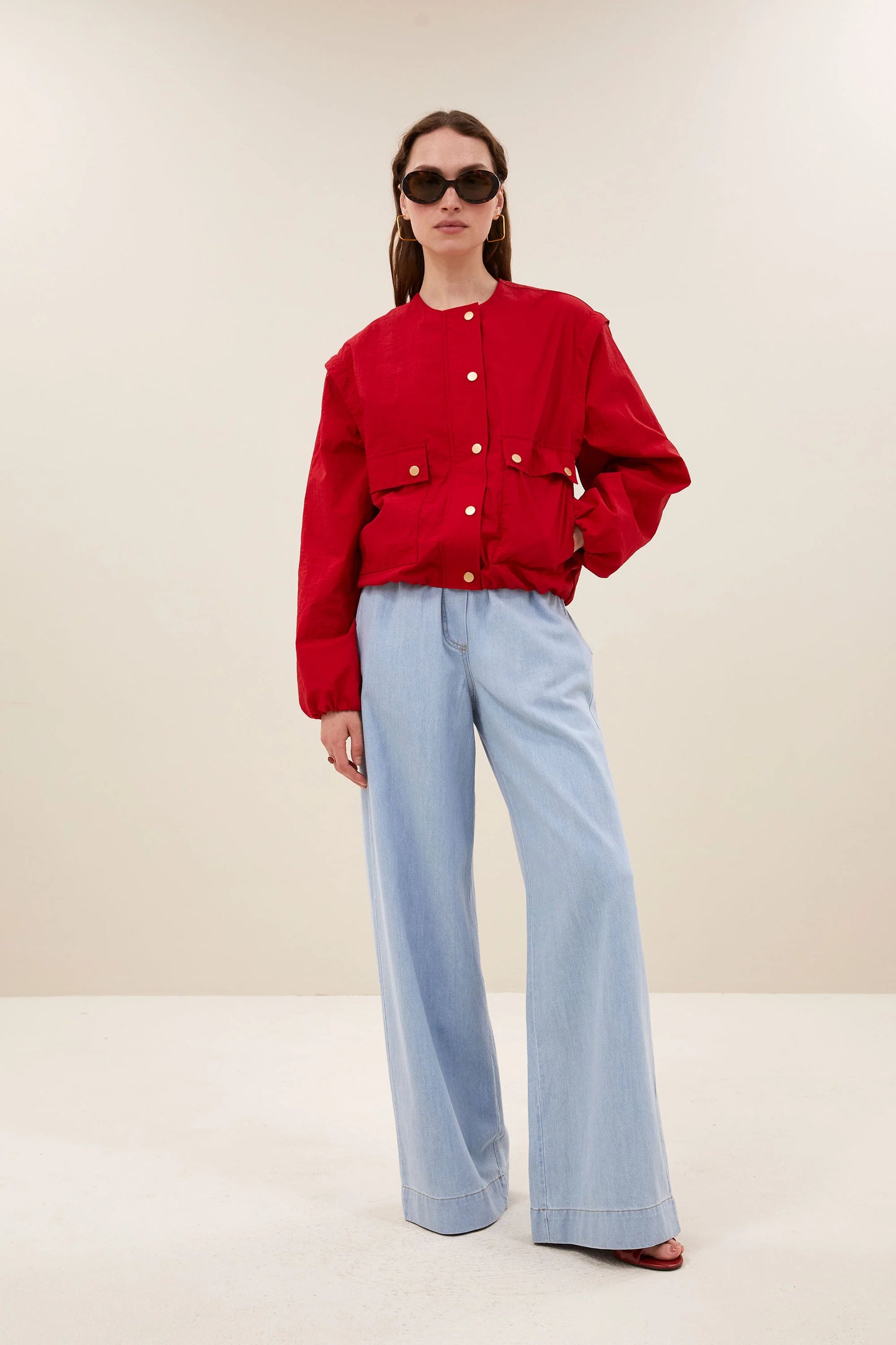 Veste Maggie rouge