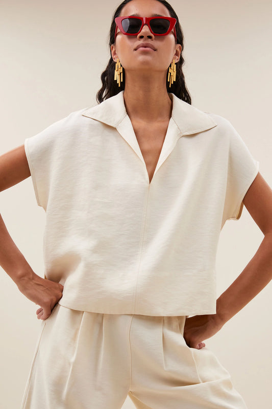 Blouse Zia écru