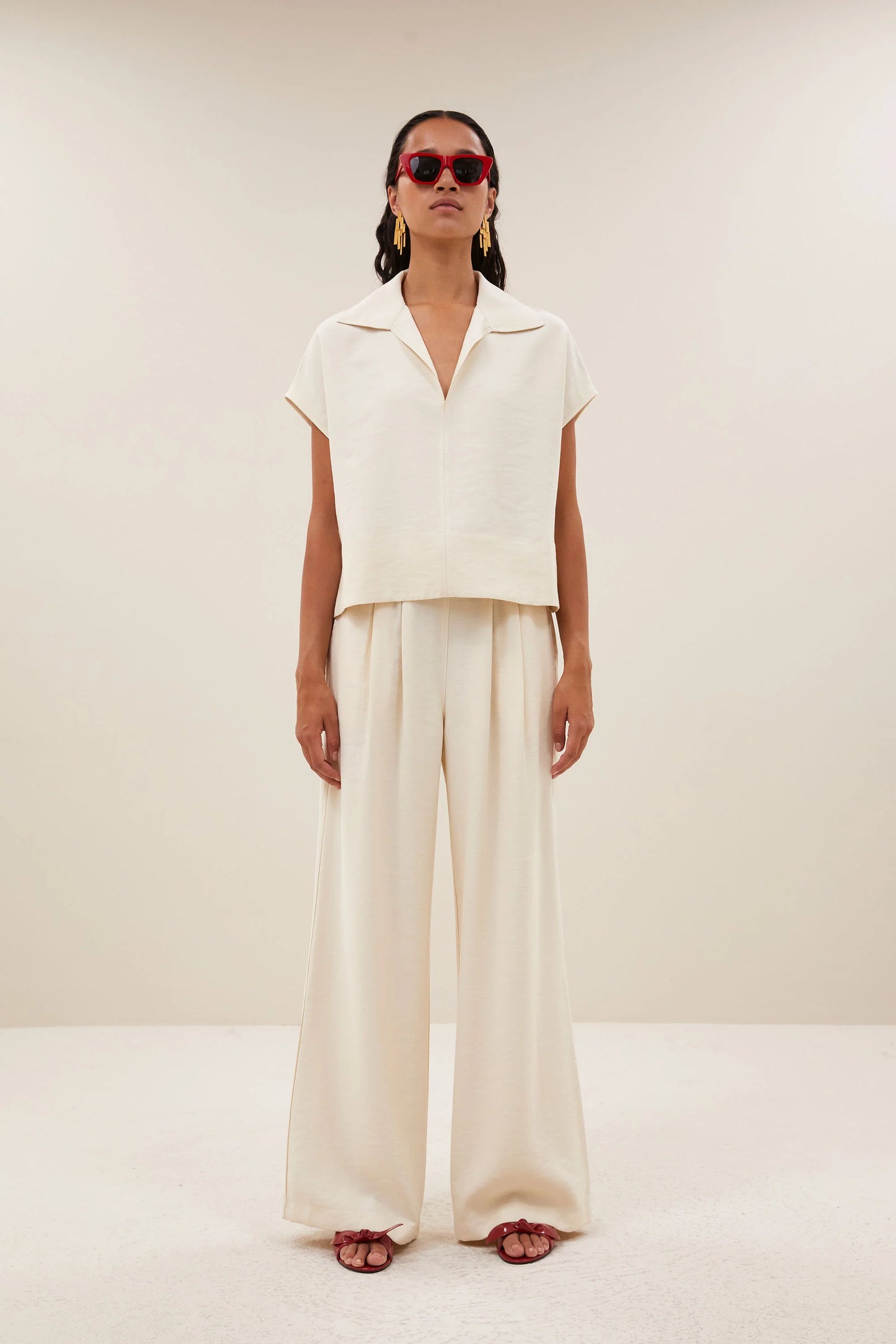 Blouse Zia écru