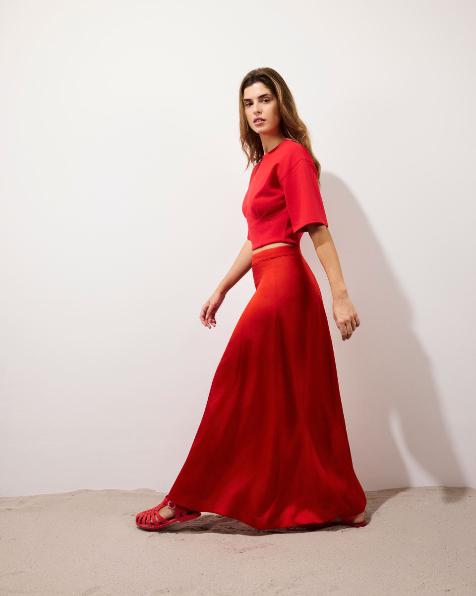 Jupe Swan Japan red
