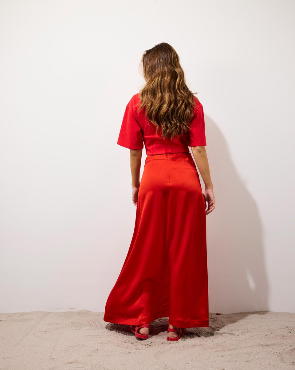 Jupe Swan Japan red