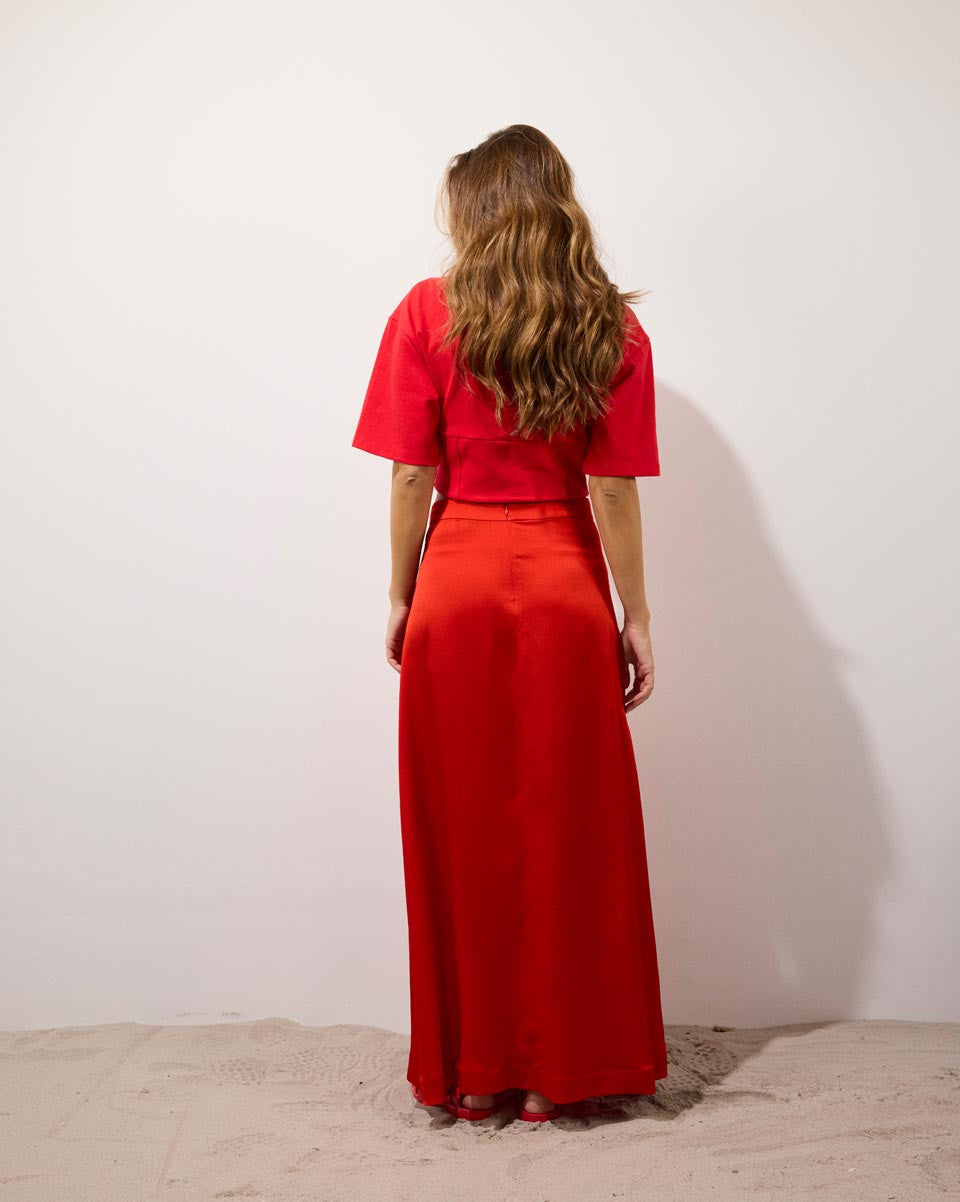 Jupe Swan Japan red