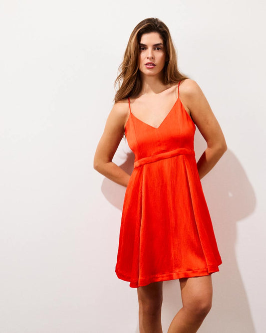 Robe courte Tricky Japan red