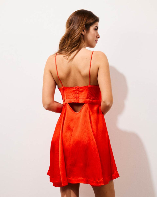 Robe courte Tricky Japan red