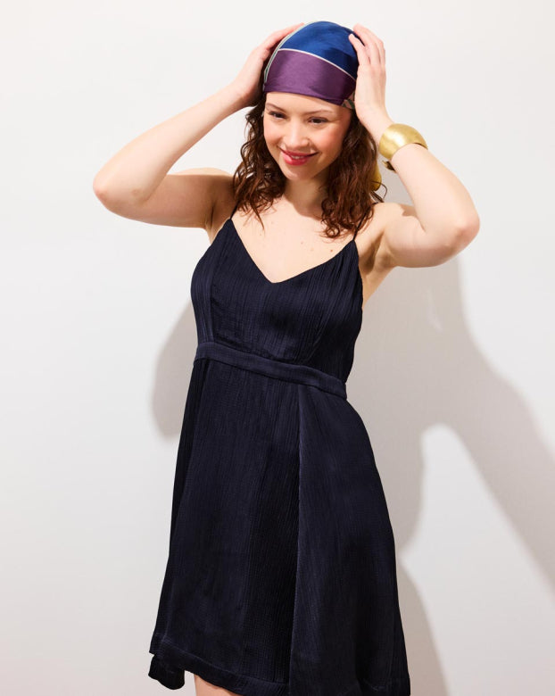 Robe courte Tricky Bleu