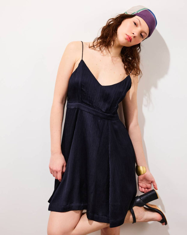 Robe courte Tricky Bleu