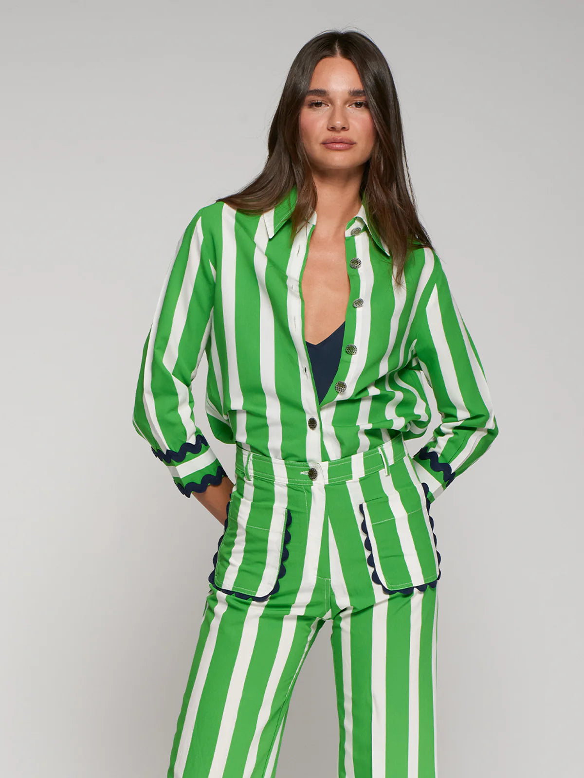 Chemise rayée Blanca