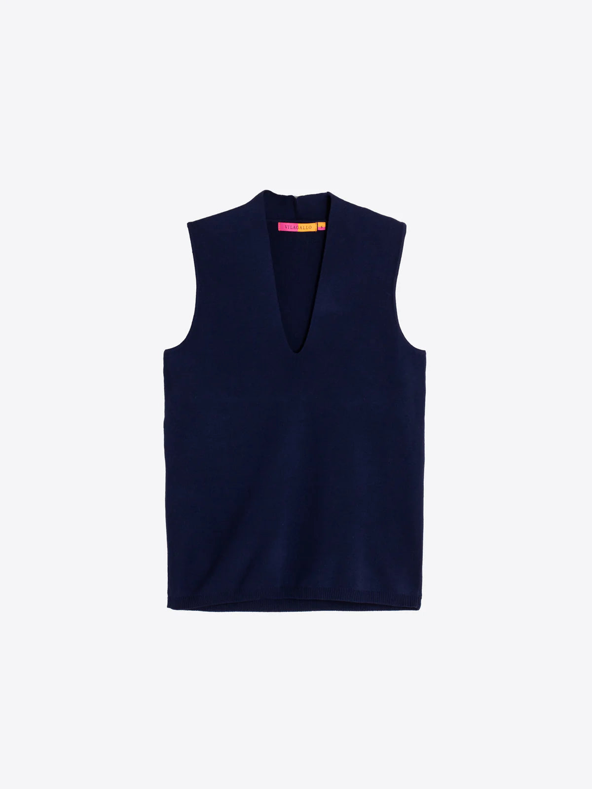 Top Punto bleu marine