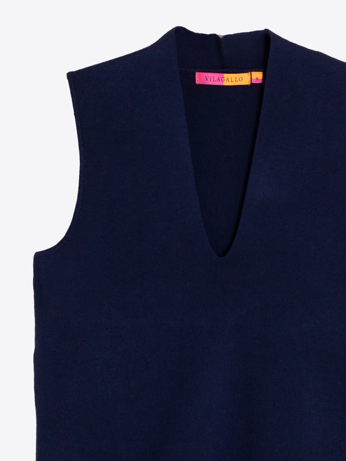 Top Punto bleu marine