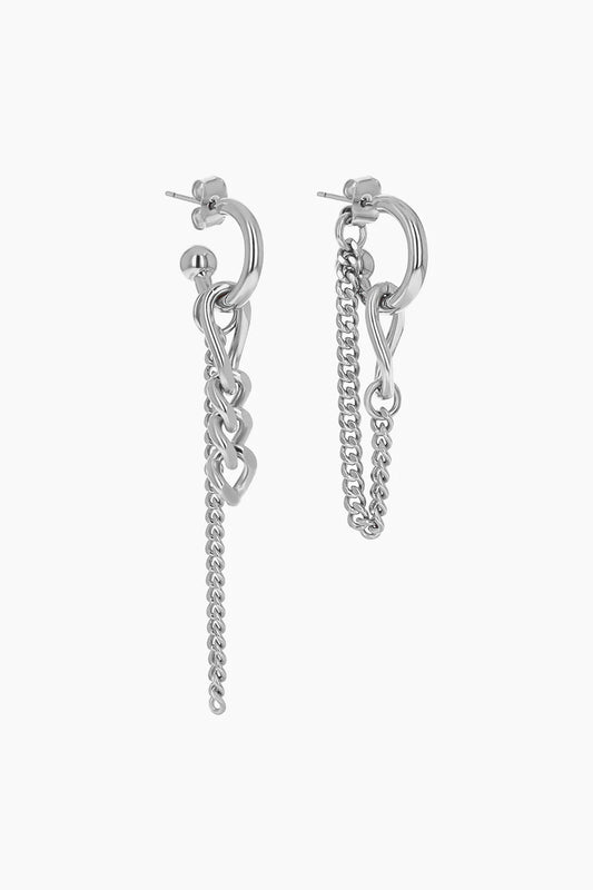 Boucles d’oreille Tiko palladium