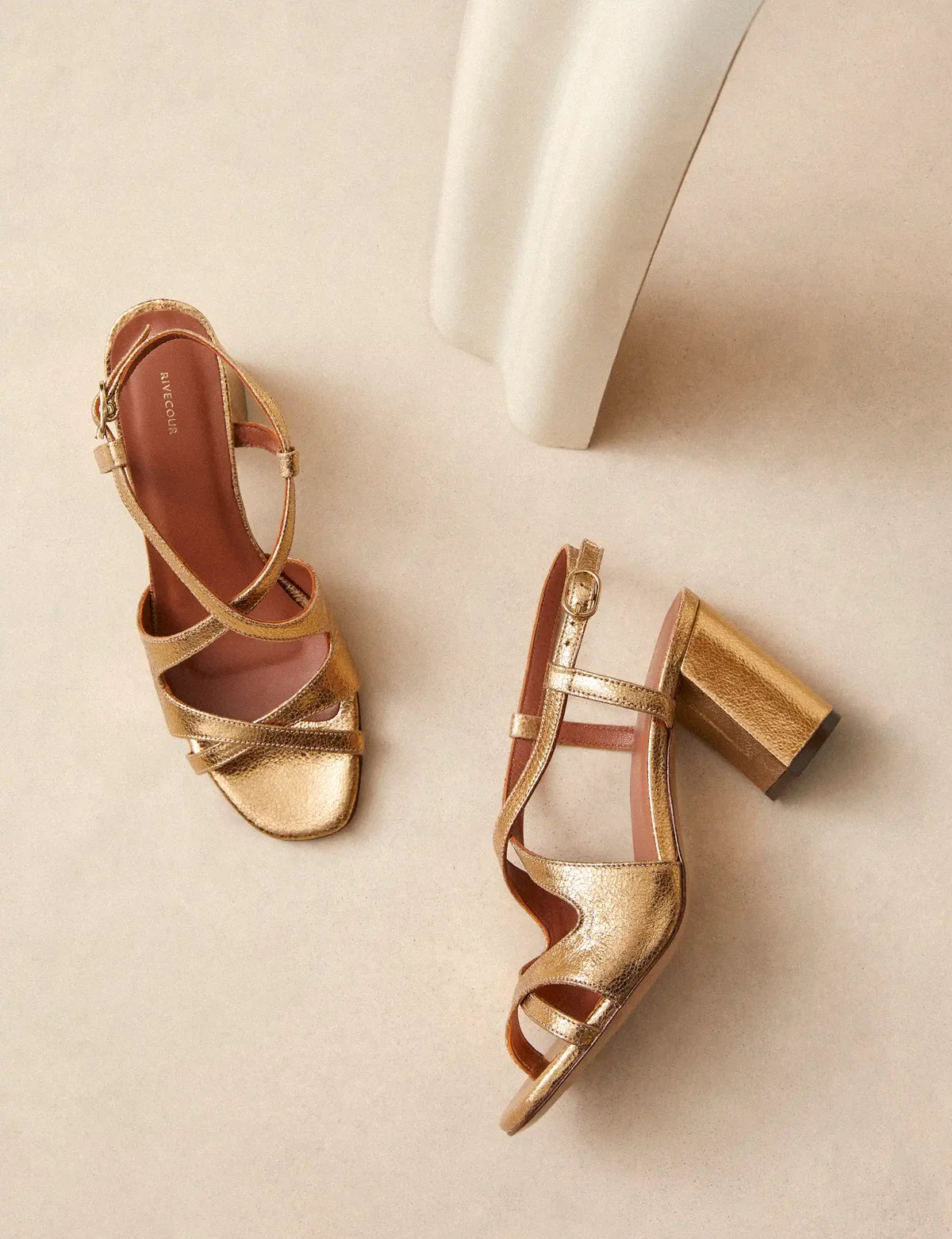 Sandales n°953 doré