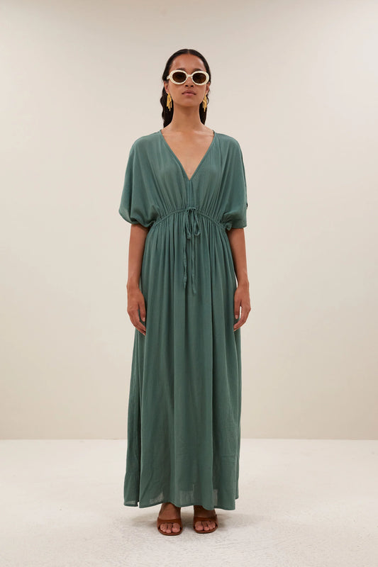 Robe long sauge