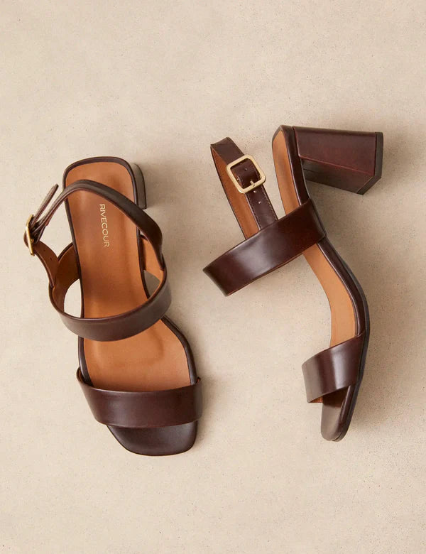 Sandales n°624 Chocolat