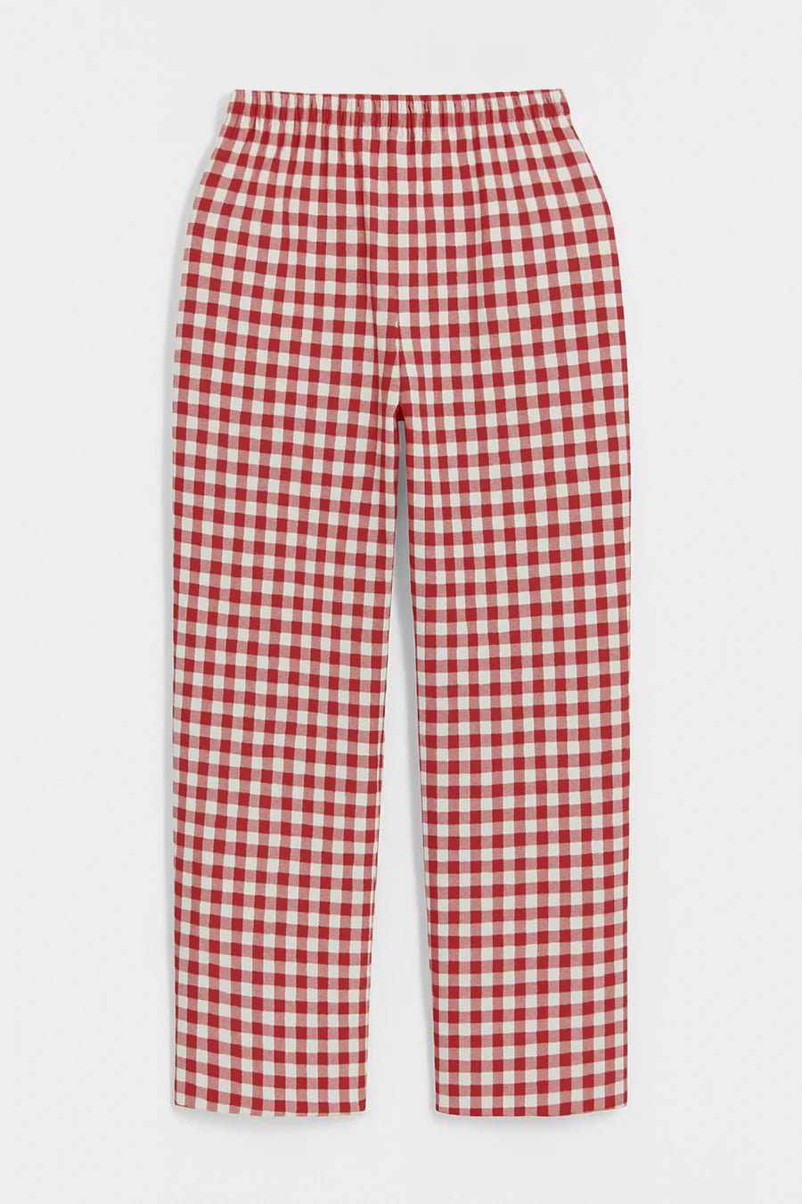 Pantalon Cep vichy rouge