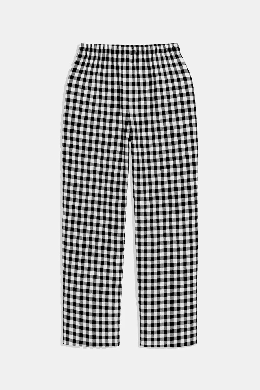 Pantalon Cep vichy noir