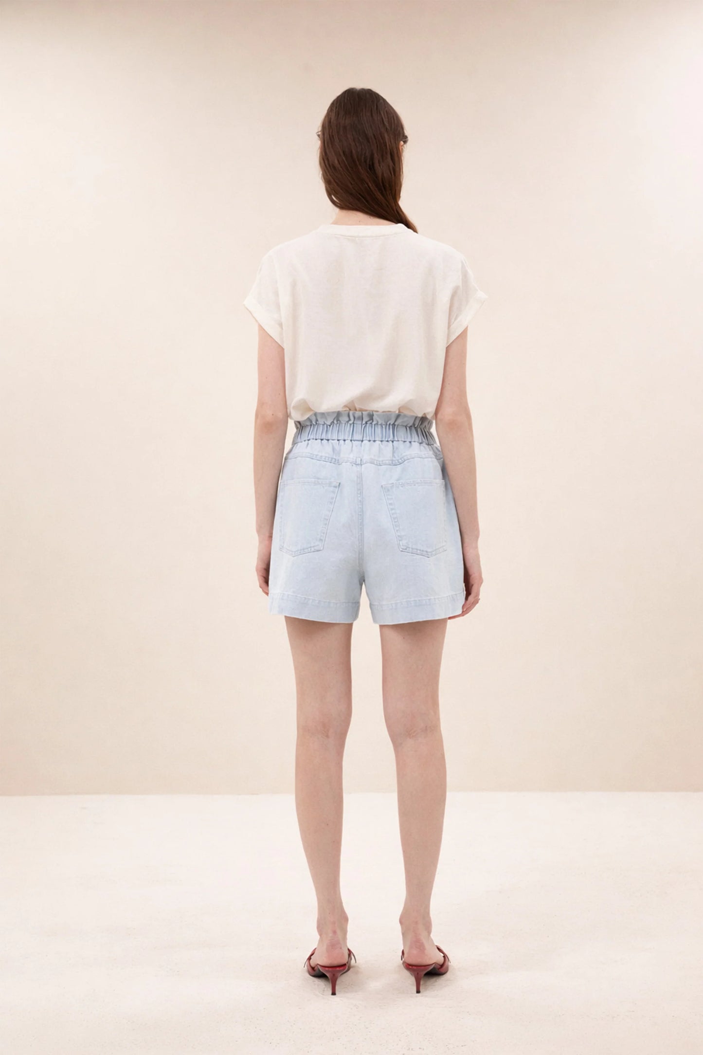 Short Leon Bleu ciel