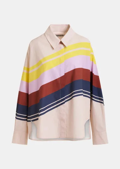 Chemise oversize Joppy à rayures