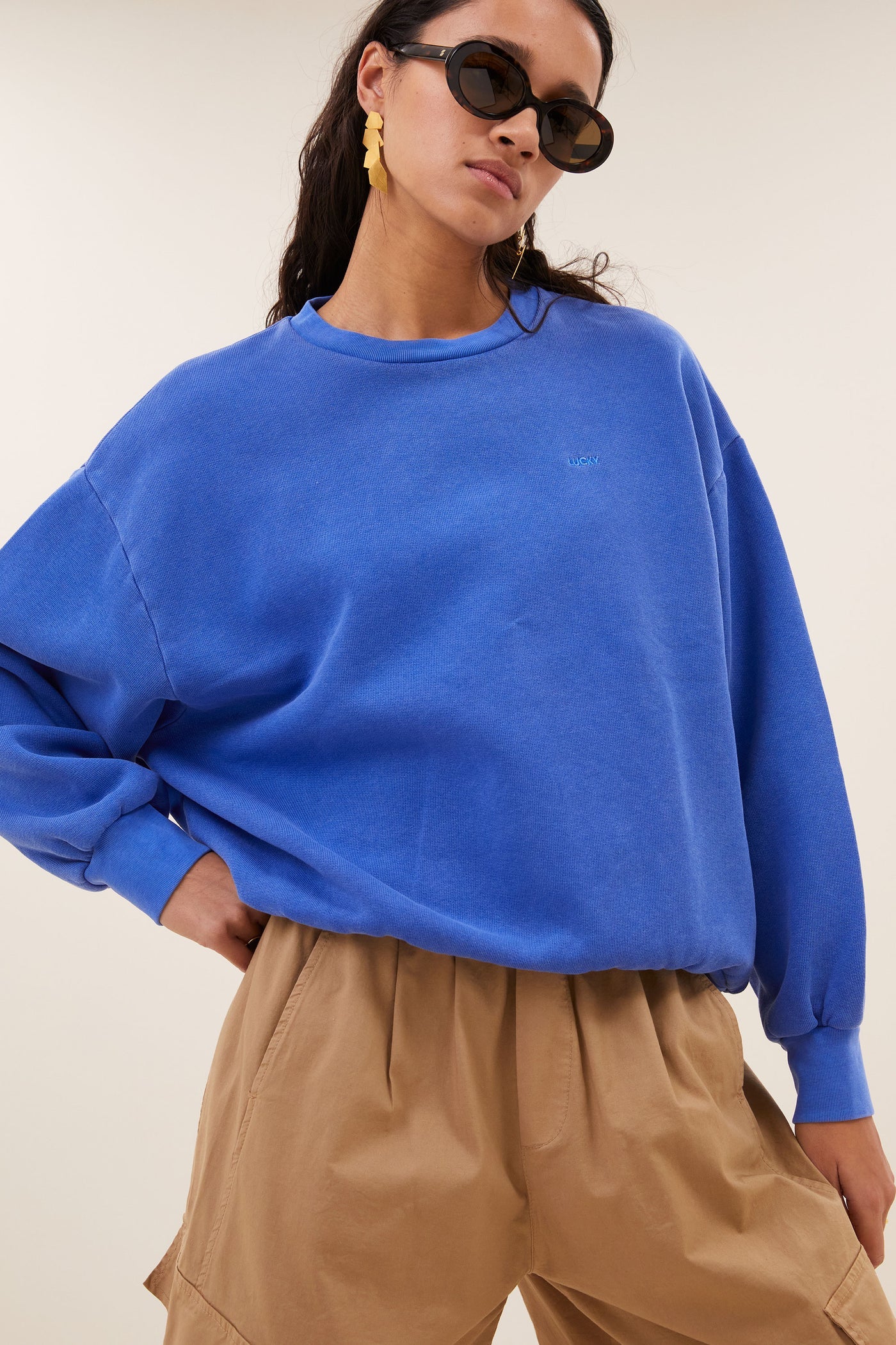 Sweat Lili bleu