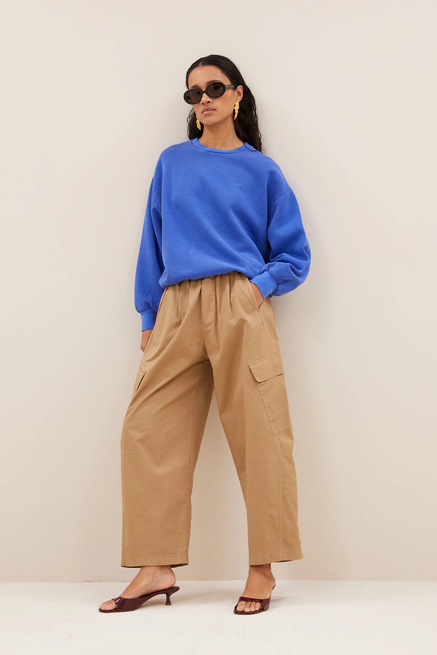 Sweat Lili bleu